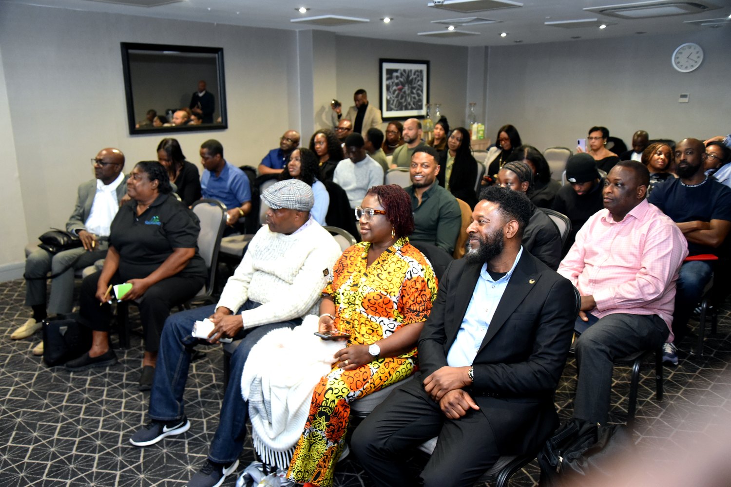 A full room at Empowerment Through Property in Croydon